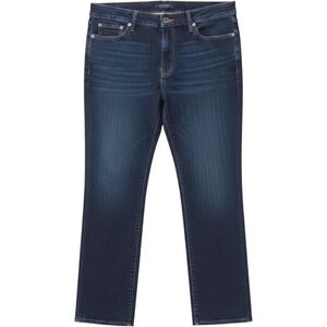Lauren Ralph Lauren Womens Dark Wash Straight Leg Stretch Jeans Size 14 Indigo